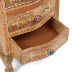 Ailey Handcrafted Boho Mango Wood 3 Drawer Nightstand Natural - Christopher Knight Home 8 Ailey Handcrafted Boho Mango Wood 3 Drawer Nightstand Natural - Christopher Knight Home -Home Furn Store GUEST 007c4793 83ee 494e b631 fa0f2186af6c