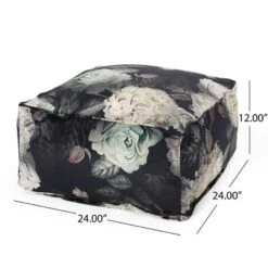 Reigle Traditional Large Fabric Pouf - Christopher Knight Home -Home Furn Store GUEST 00924965 3947 47d4 b741 76d263dcf41c
