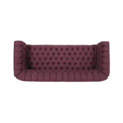 Barneyville Traditional Chesterfield Sofa Wine - Christopher Knight Home -Home Furn Store GUEST 0260d70b c312 46d7 b10d 3d6a88b49375