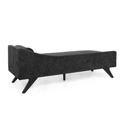 Cagle Mid Century Modern Fabric Chaise Lounge - Christopher Knight Home Cagle Mid Century Modern Fabric Chaise Lounge - Christopher Knight Home -Home Furn Store GUEST 03978d65 7d1b 420c 92ad 73edc55ad801