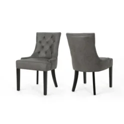 Set Of 2 Hayden Traditional Microfiber Dining Chair - Christopher Knight Home 6 Set Of 2 Hayden Traditional Microfiber Dining Chair - Christopher Knight Home -Home Furn Store GUEST 03d4999d 241c 466d bd5f 184b430729f8