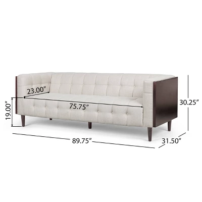 Mclarnan Contemporary Tufted 3 Seater Sofa - Christopher Knight Home Mclarnan Contemporary Tufted 3 Seater Sofa - Christopher Knight Home -Home Furn Store GUEST 042f3ba6 9d7e 4b96 9401 92423a60358a