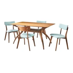 5pc Nissie Mid-Century Dining Set - Christopher Knight Home -Home Furn Store GUEST 04f780e9 c286 4868 8409 8e029361c41b