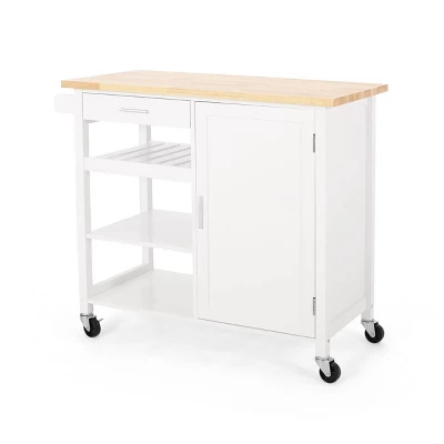 Westcliffe Contemporary Kitchen Cart with Wheels - Christopher Knight Home Westcliffe Contemporary Kitchen Cart With Wheels - Christopher Knight Home -Home Furn Store GUEST 0536a5d5 dc9f 4552 83ab a77ea7562035