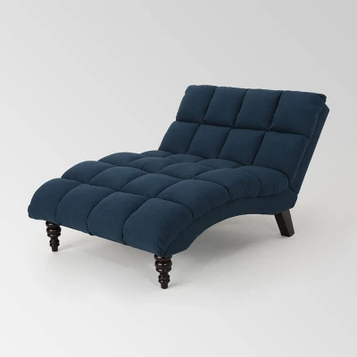 Kaniel Traditional Tufted Fabric Double Chaise - Christopher Knight Home Kaniel Traditional Tufted Fabric Double Chaise - Christopher Knight Home -Home Furn Store GUEST 06664340 3cae 40e6 95dd 11c66e6a59cb