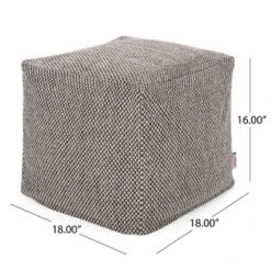 Camrose Contemporary Fabric Pouf - Christopher Knight Home -Home Furn Store GUEST 06d82bd7 3f66 41f9 b37c c641aa0d16c4