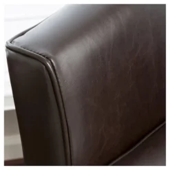 Aiden Bonded Leather Club Chair Brown - Christopher Knight Home -Home Furn Store GUEST 080de112 7161 43d3 8d1e 8953af1594b5