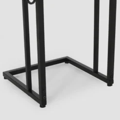 Set Of 2 Bader Modern C-Shaped Side Table Black - Christopher Knight Home -Home Furn Store GUEST 09c318a5 2c36 48b8 b750 ae4b3741fcfc