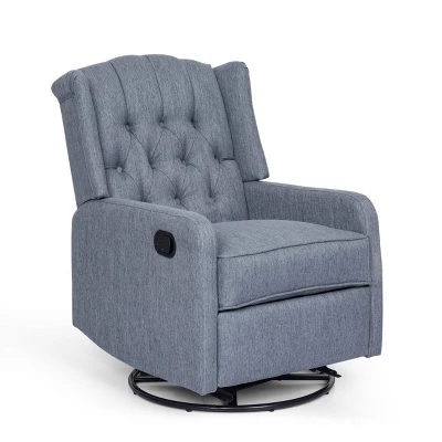 Mohaven Contemporary Tufted Wingback Swivel Recliner - Christopher Knight Home Mohaven Contemporary Tufted Wingback Swivel Recliner - Christopher Knight Home -Home Furn Store GUEST 09e9c56b e11d 4bb1 87bb 74cdc6e132ee