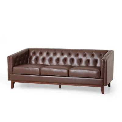 Ovando Contemporary Upholstered 3 Seater Sofa - Christopher Knight Home Ovando Contemporary Upholstered 3 Seater Sofa - Christopher Knight Home -Home Furn Store GUEST 09f60da1 8989 456c ac68 90edba24e79b