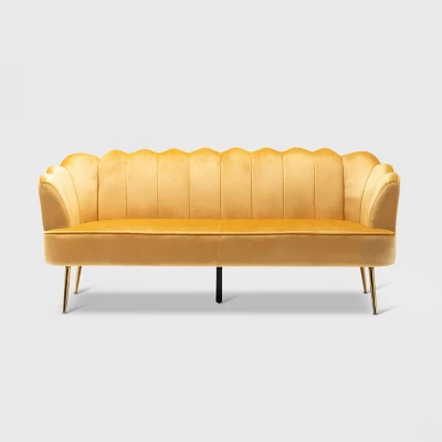 Reitz Modern Glam Velvet Channel Stitch 3 Seater Shell Sofa - Christopher Knight Home Reitz Modern Glam Velvet Channel Stitch 3 Seater Shell Sofa - Christopher Knight Home -Home Furn Store GUEST 0aee02f1 c68d 46aa 94cd ee0bb732f3be