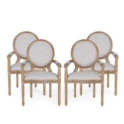 Set Of 4 Judith French Country Wood Upholstered Dining Chairs - Christopher Knight Home 15 Set Of 4 Judith French Country Wood Upholstered Dining Chairs - Christopher Knight Home -Home Furn Store GUEST 0b1c5077 46a9 4053 be20 fd1aaf29be34
