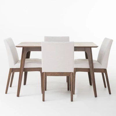 5pc Kwame Rectangular Dining Set - Christopher Knight Home 5pc Kwame Rectangular Dining Set - Christopher Knight Home -Home Furn Store GUEST 0d3dee6e eab4 4a0a bb92 613d7e151dd6