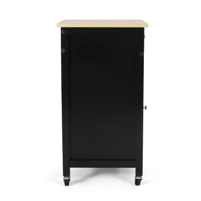 Maynard Contemporary Glass Paneled Kitchen Cart Natural/Black - Christopher Knight Home Maynard Contemporary Glass Paneled Kitchen Cart Natural/Black - Christopher Knight Home -Home Furn Store GUEST 0dda2d29 538c 48fe b8ba 3501368febfd