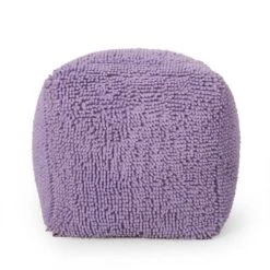 Moloney Modern Microfiber Chenille Cube Pouf - Christopher Knight Home -Home Furn Store GUEST 0e6dccab 176c 48d8 94b6 5758a2187e44