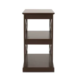 Vernon Contemporary 2 Shelf Side Table Dark Walnut - Christopher Knight Home 4 Vernon Contemporary 2 Shelf Side Table Dark Walnut - Christopher Knight Home -Home Furn Store GUEST 0e73cfbb 4b5f 4215 9bd9 e502ac085c9d