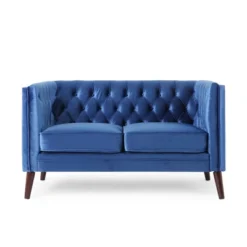 Holasek Contemporary Velvet Upholstered Tufted Loveseat - Christopher Knight Home 12 Holasek Contemporary Velvet Upholstered Tufted Loveseat - Christopher Knight Home -Home Furn Store GUEST 0fa40d94 84d9 4bde a98e c3ca1be2435e