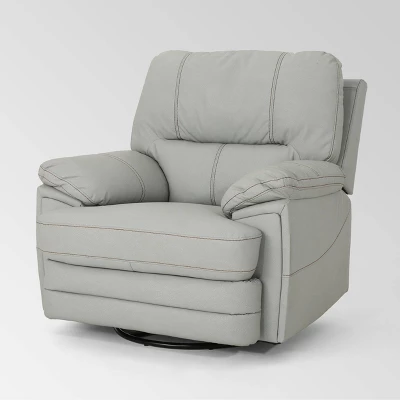 Elodie Leather Swivel Power Recliner - Christopher Knight Home Elodie Leather Swivel Power Recliner - Christopher Knight Home -Home Furn Store GUEST 1001a46c 2d00 4a7e 9f9c 9366f94790ba