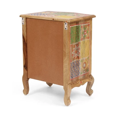 Ailey Handcrafted Boho Mango Wood 3 Drawer Nightstand Natural - Christopher Knight Home Ailey Handcrafted Boho Mango Wood 3 Drawer Nightstand Natural - Christopher Knight Home -Home Furn Store GUEST 110cf7e6 7613 401d 89e3 e97fb2933bed