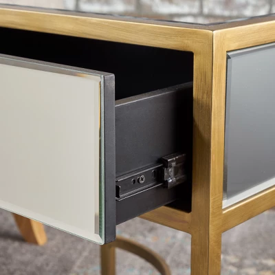 Siryen Modern Side Table Mirrored Gold - Christopher Knight Home Siryen Modern Side Table Mirrored Gold - Christopher Knight Home -Home Furn Store GUEST 118a3cd2 c795 4245 8551 fc8c574fa8a2