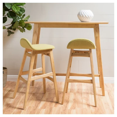 42" Moria Bar Height Dining Set Natural Oak/Green Tea - Christopher Knight Home 42" Moria Bar Height Dining Set Natural Oak/Green Tea - Christopher Knight Home -Home Furn Store GUEST 121d408e 7272 4833 9c9d f248bb96cdbd