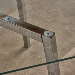 59" Zavier Rectangular Dining Table Clear - Christopher Knight Home -Home Furn Store GUEST 124e9afe c27a 4b4a bd25 e69422518c12