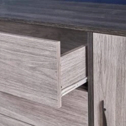 Sincere Mid Century Modern Multipurpose Cabinet Sonoma Gray - Christopher Knight Home 4 Sincere Mid Century Modern Multipurpose Cabinet Sonoma Gray - Christopher Knight Home -Home Furn Store GUEST 14664b8e 1692 4a89 b821 fbb7910a2b39