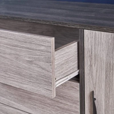 Sincere Mid Century Modern Multipurpose Cabinet Sonoma Gray - Christopher Knight Home Sincere Mid Century Modern Multipurpose Cabinet Sonoma Gray - Christopher Knight Home -Home Furn Store GUEST 14664b8e 1692 4a89 b821 fbb7910a2b39