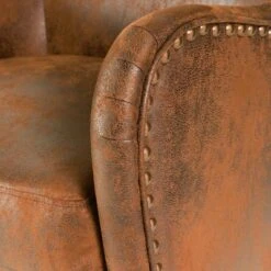 Lorenzo Studded Club Chair Brown - Christopher Knight Home -Home Furn Store GUEST 1622d30a 1b1d 448f b810 4680dc87ca72