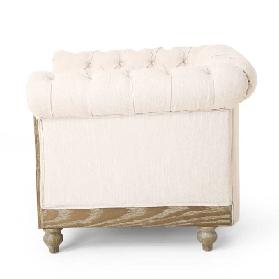 Castalia Chesterfield Tufted Fabric Club Chair with Nailhead Trim - Christopher Knight Home Castalia Chesterfield Tufted Fabric Club Chair With Nailhead Trim - Christopher Knight Home -Home Furn Store GUEST 16f4883d c565 43af 8691 224781f12e6d