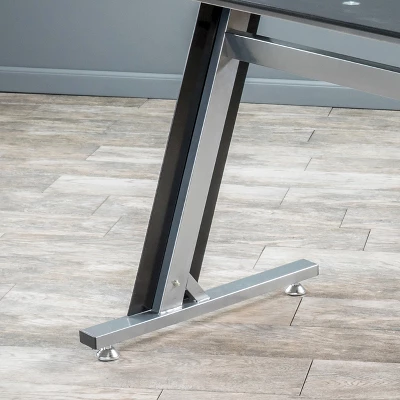 Glass Writing Desk with Drawers Black - Christopher Knight Home Glass Writing Desk With Drawers Black - Christopher Knight Home -Home Furn Store GUEST 1831c675 8718 4e94 8213 316bfc17e8c6