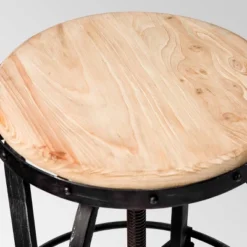 Set Of 2 Farmdale Industrial Adjustable Swivel Barstool Tan - Christopher Knight Home -Home Furn Store GUEST 1b102177 5c32 4db1 9a0c 9f4f7f7e545c