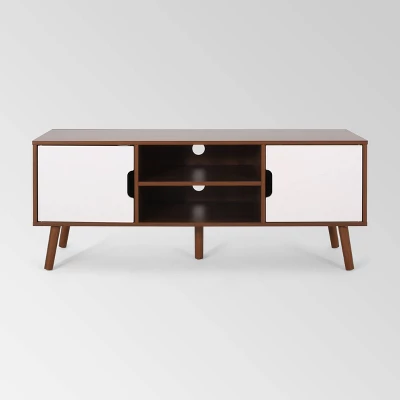 Peermont Mid-Century Modern TV Stand for TVs up to 53" - Christopher Knight Home Peermont Mid-Century Modern TV Stand For TVs Up To 53" - Christopher Knight Home -Home Furn Store GUEST 1b807418 3f24 48c5 991c 59d619416698