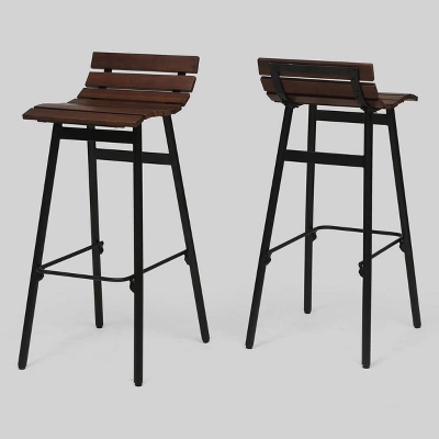 Set of 2 Pepperwood Wooden Barstool - Christopher Knight Home Set Of 2 Pepperwood Wooden Barstool - Christopher Knight Home -Home Furn Store GUEST 1c172cb6 02f9 4659 a415 e2ab61af635c
