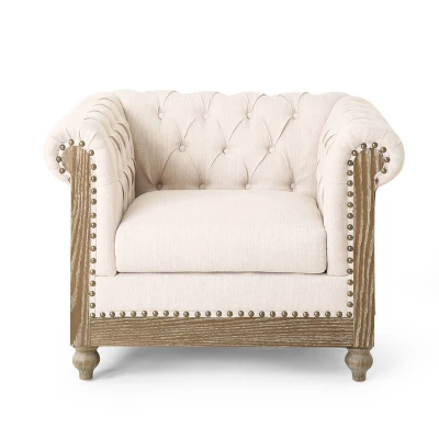 Castalia Chesterfield Tufted Fabric Club Chair with Nailhead Trim - Christopher Knight Home Castalia Chesterfield Tufted Fabric Club Chair With Nailhead Trim - Christopher Knight Home -Home Furn Store GUEST 1cdbc627 92df 4fc7 bdd4 74c86dc76277