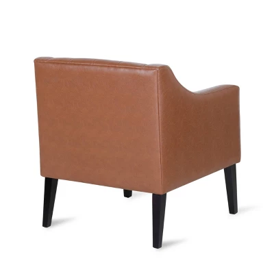 Deanna Contemporary Faux Leather Tufted Accent Chair - Christopher Knight Home Deanna Contemporary Faux Leather Tufted Accent Chair - Christopher Knight Home -Home Furn Store GUEST 1d70e917 f4ef 4855 9a78 95e96f7204a6