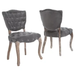 Bates Tufted Dining Chair Set 2ct - Christopher Knight Home -Home Furn Store GUEST 1dbf787d de39 4de6 87b2 0c94bd9a73e5