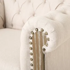 Castalia Chesterfield Tufted Fabric Club Chair With Nailhead Trim - Christopher Knight Home 8 Castalia Chesterfield Tufted Fabric Club Chair With Nailhead Trim - Christopher Knight Home -Home Furn Store GUEST 1ddf11d4 8cb6 4d20 ac9c f7d5d8026006