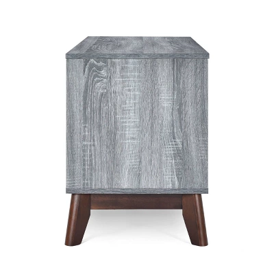 Rattler Mid-Century Modern TV Stand with Storage for TVs up to 43" - Christopher Knight Home Rattler Mid-Century Modern TV Stand With Storage For TVs Up To 43" - Christopher Knight Home -Home Furn Store GUEST 1df281a1 8b8b 48a3 8b74 55dfd27fc5fa