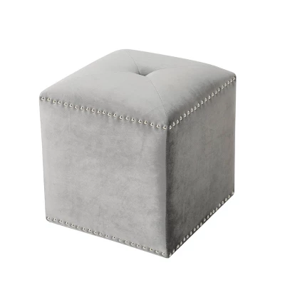 Brantly Glam Velvet Ottoman - Christopher Knight Home Brantly Glam Velvet Ottoman - Christopher Knight Home -Home Furn Store GUEST 1e365f9e ae98 4a9f a831 c1c7e9214c72