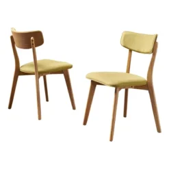 Set Of 2 Chazz Mid-Century Dining Chair - Christopher Knight Home -Home Furn Store GUEST 1f33c3bf 9d0a 445a 89bd b1a5ef102555
