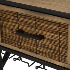 Boster Boho Industrial 8 Bottle Wine Rack Console Table With Storage Natural/Black - Christopher Knight Home 11 Boster Boho Industrial 8 Bottle Wine Rack Console Table With Storage Natural/Black - Christopher Knight Home -Home Furn Store GUEST 2015cf11 632f 43b8 bdc7 2690997c9917