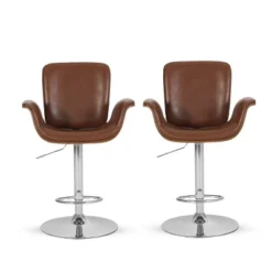 2pc Romer Mid Century Modern Bentwood Adjustable Swivel Counter Height Barstools - Christopher Knight Home 13 2pc Romer Mid Century Modern Bentwood Adjustable Swivel Counter Height Barstools - Christopher Knight Home -Home Furn Store GUEST 20bd6647 609b 4688 9149 b72b485b025b