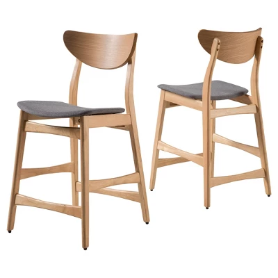 Set of 2 24" Gavin Natural Frame Counter Height Barstool - Christopher Knight Home Set Of 2 24" Gavin Natural Frame Counter Height Barstool - Christopher Knight Home -Home Furn Store GUEST 20d78e5e 8892 42bf bf4f 51e2414a1539