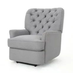Salomo Tufted Fabric Power Recliner - Christopher Knight Home -Home Furn Store GUEST 20e63d82 2acc 412e 8024 8626877712e8