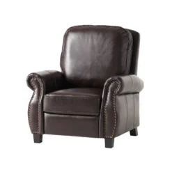 Torreon Faux Leather Recliner Club Chair Dark Brown - Christopher Knight Home -Home Furn Store GUEST 2106cd6e e1ee 4f9e 8291 866c0a25c784