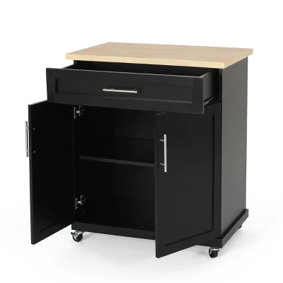 Batavia Contemporary Kitchen Cart with Wheels - Christopher Knight Home Batavia Contemporary Kitchen Cart With Wheels - Christopher Knight Home -Home Furn Store GUEST 2112411e e0e9 4ec6 9890 be1ff1f6fc30