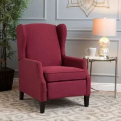 Wescott Traditional Fabric Recliner Deep Red - Christopher Knight Home 6 Wescott Traditional Fabric Recliner Deep Red - Christopher Knight Home -Home Furn Store GUEST 21f888f3 a241 4bbf bc09 549496281faa