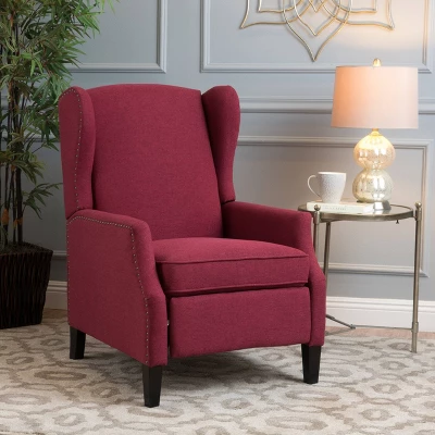 Wescott Traditional Fabric Recliner Deep Red - Christopher Knight Home Wescott Traditional Fabric Recliner Deep Red - Christopher Knight Home -Home Furn Store GUEST 21f888f3 a241 4bbf bc09 549496281faa
