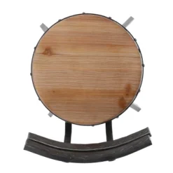 Set Of 2 Alanis Modern Industrial Firwood Adjustable Height Swivel Barstools Natural/Black Brushed Silver - Christopher Knight Home -Home Furn Store GUEST 2205804d 0cd2 44fa 9158 de423c49849f